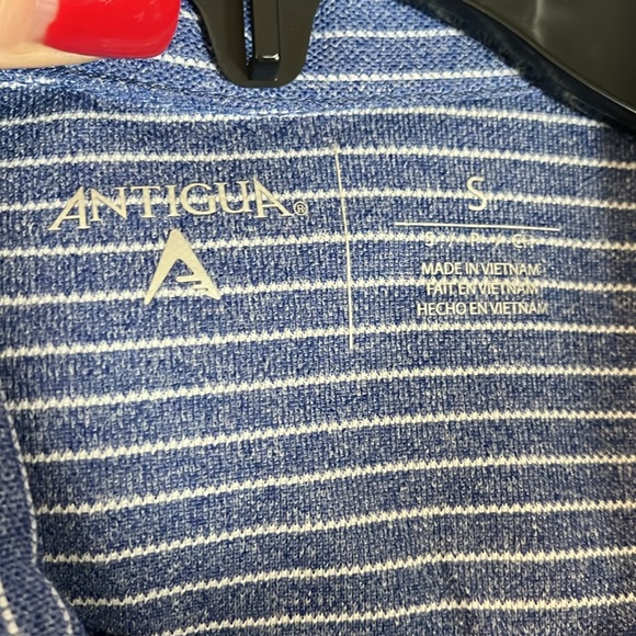 NWT!!  Antigua men’s Texas Rangers polo shirt, size small - Picture 4 of 12